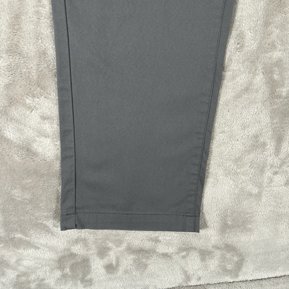 Birddogs Pants Men 30x30 Gray Boom For Your Boomstick Chino Stretch Golf Tech - Picture 5 of 15